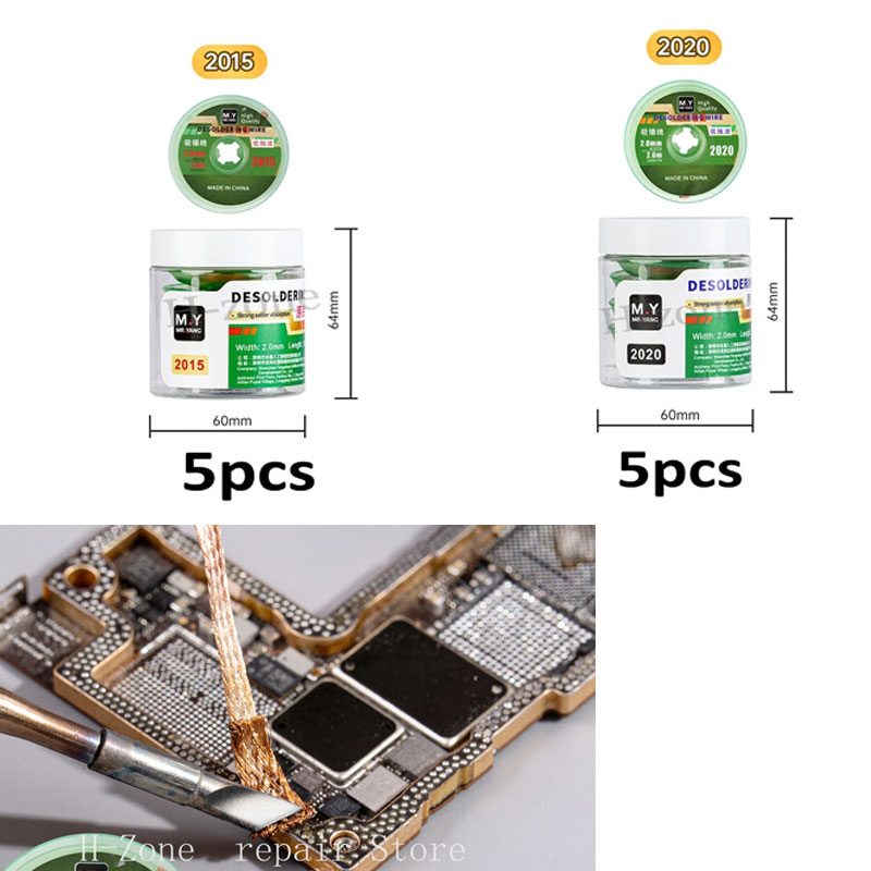 Solder Wick Braid - YCS MY Treccia per rimozione saldatura