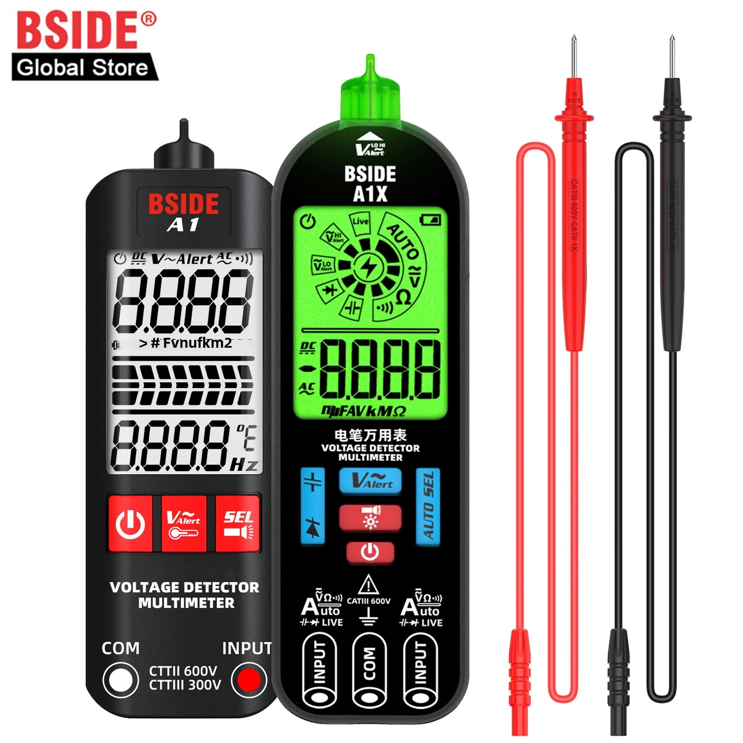 Usb Ammeter Tester - BSIDE A1/A1X Multimetro digitale intelligente Tester