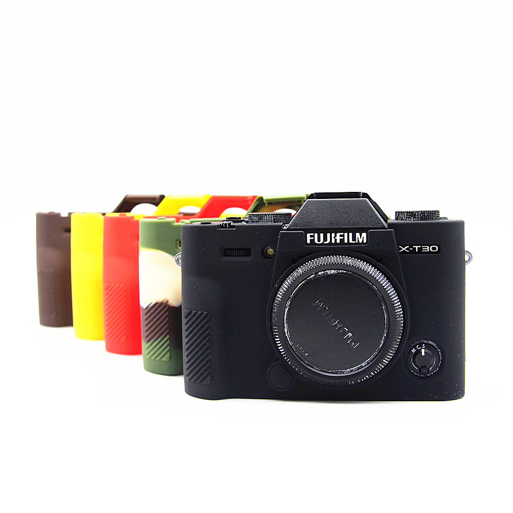 Fujifilm Camera X-T30 Ii - Custodia morbida in gomma siliconica custodia