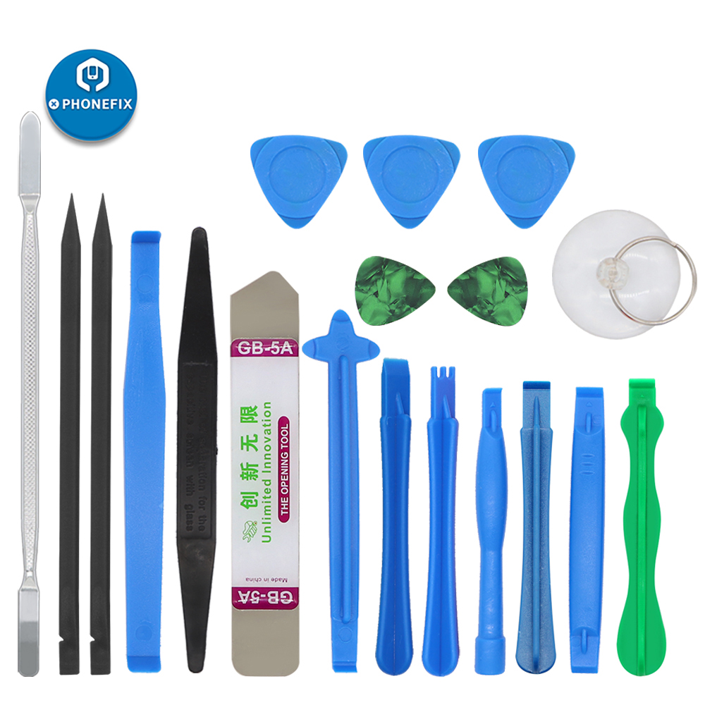 Electronic Repair Tutorial - 19 pz Plastica Spudger Prying Strumento