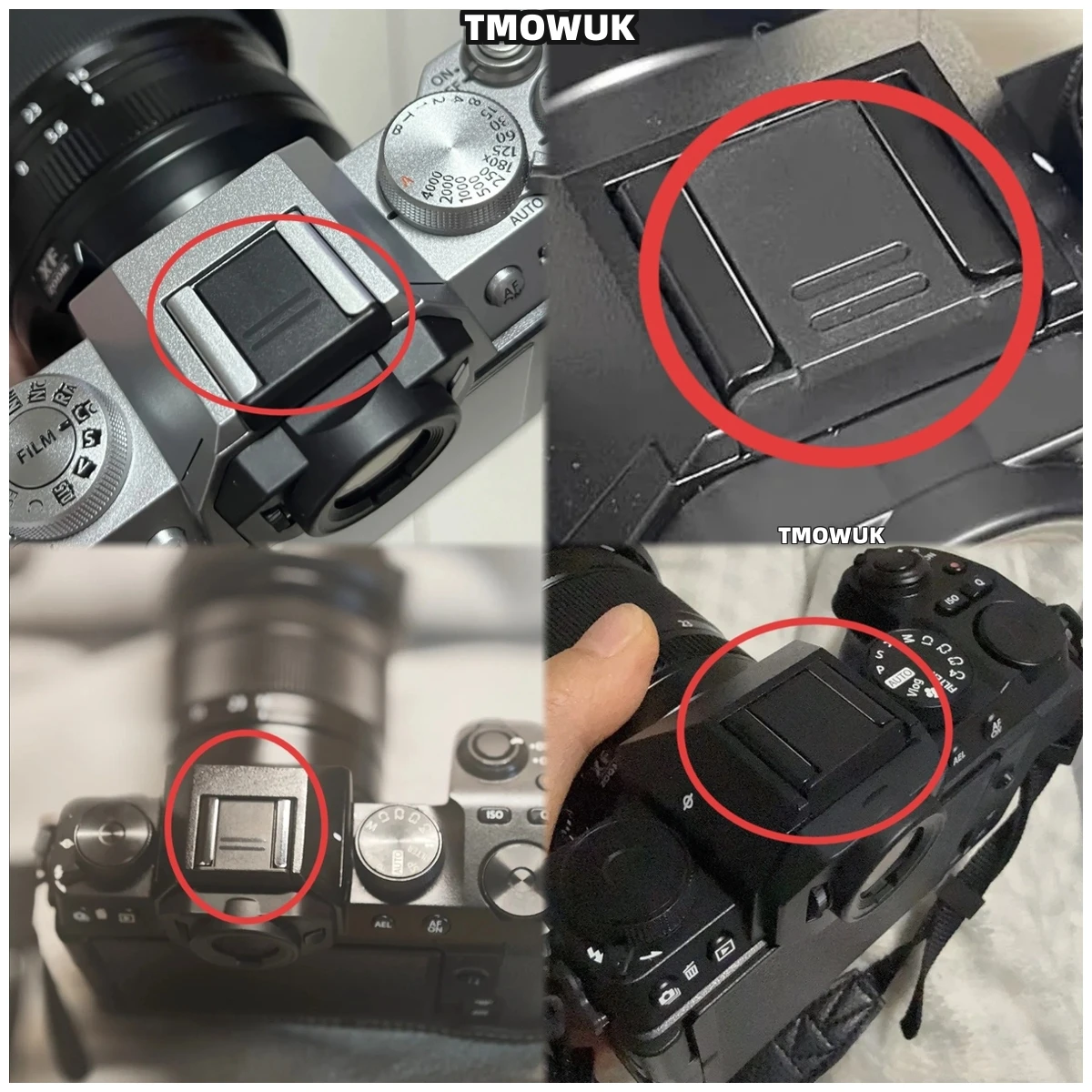 Fujifilm Camera X-T30 Ii - Copri-slitta calda per Fujifilm X-T200 X-T30
