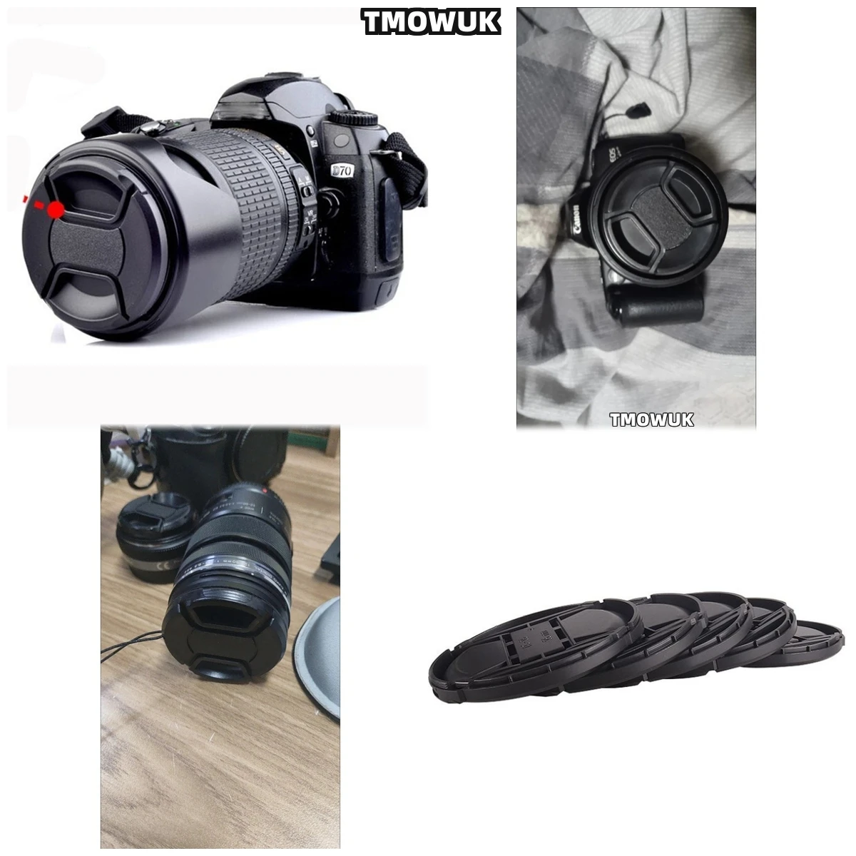 Fujifilm Camera X-T30 Ii - Copriobiettivo Protettivo con Chiusura Centrale per