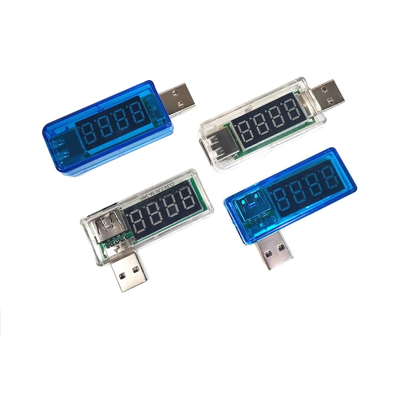 Usb Ammeter Tester - 1 pz ricarica USB corrente/tensione tester
