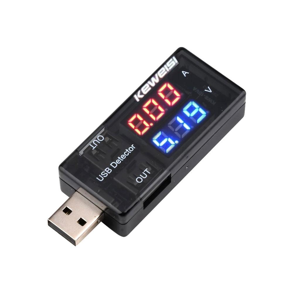 Usb Ammeter Tester - Doppia tensione di corrente USB digitale