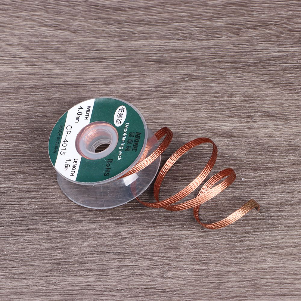 Solder Wick Braid - Strumento professionale pulizia saldatura saldatura stoppino