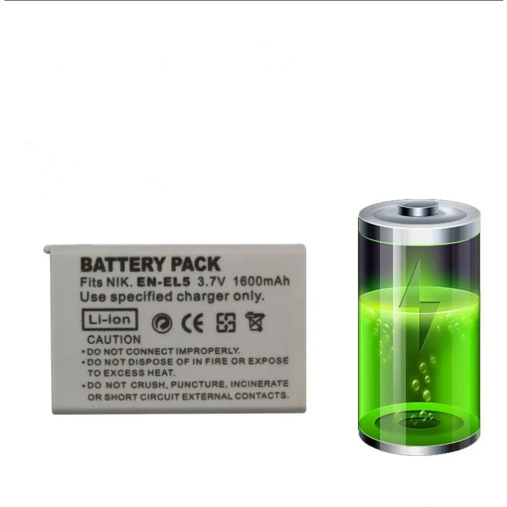 1-4 pezzi EN-EL5 ENEL5 Batteri - Nikon Camera D3500 recensione e prezzo