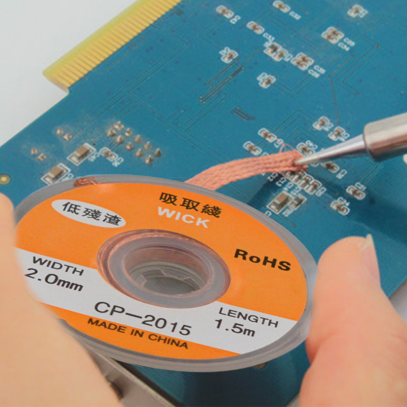 Dissaldatura Treccia Maglia Sa - Solder Wick Braid recensione e prezzo