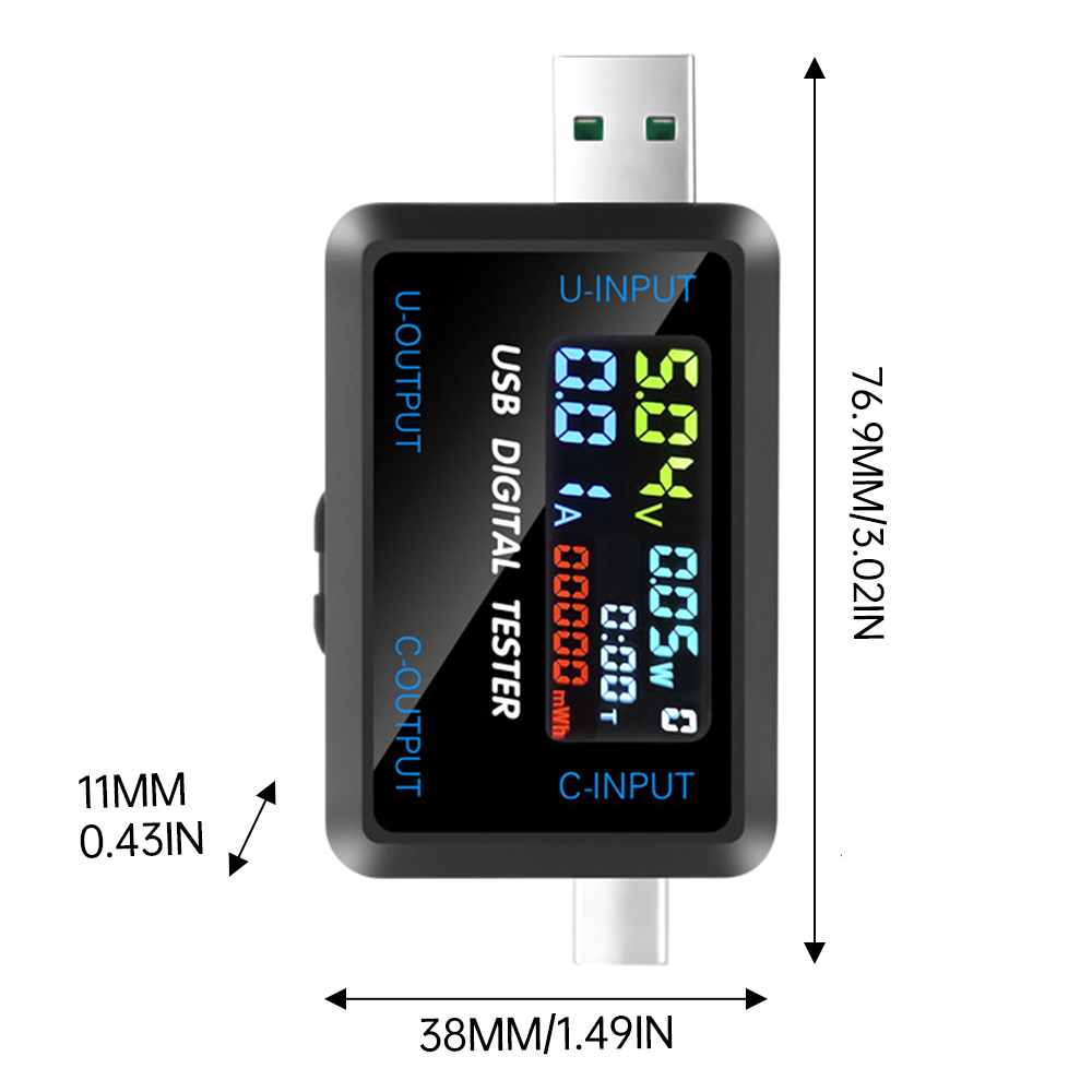 Tester USB 10 in 1 Voltmetro d - Usb Ammeter Tester recensione e prezzo
