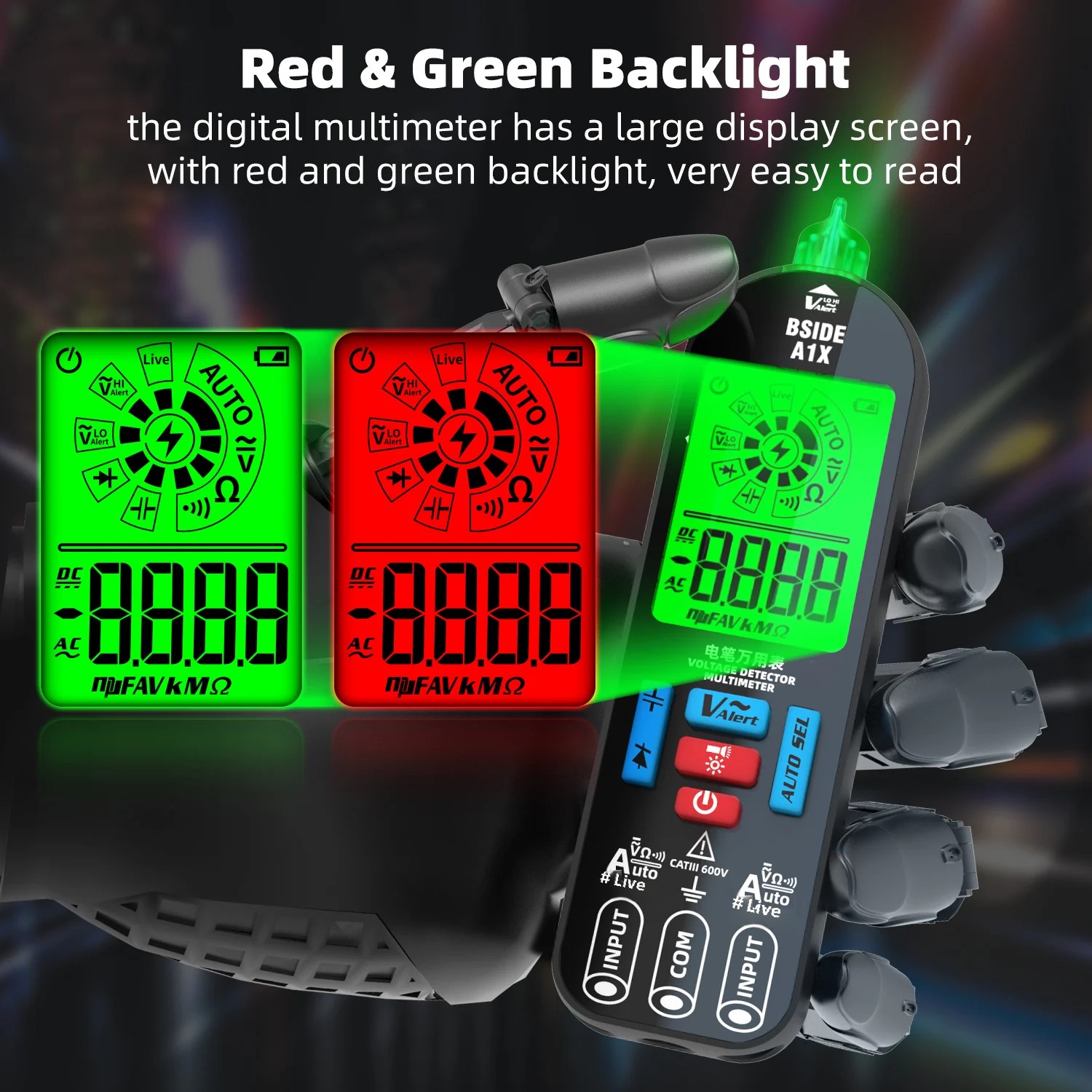 BSIDE A1/A1X Multimetro digita - Usb Ammeter Tester recensione e prezzo