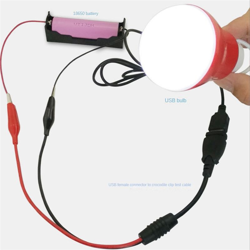 A01E-2Pcs Pinze a Coccodrillo  - Usb Ammeter Tester recensione e prezzo