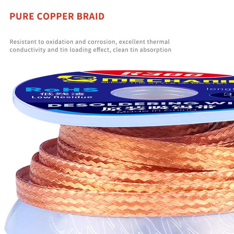 MECCANICO 1.0/1.5/2.0/2.5/3.0/ - Solder Wick Braid recensione e prezzo