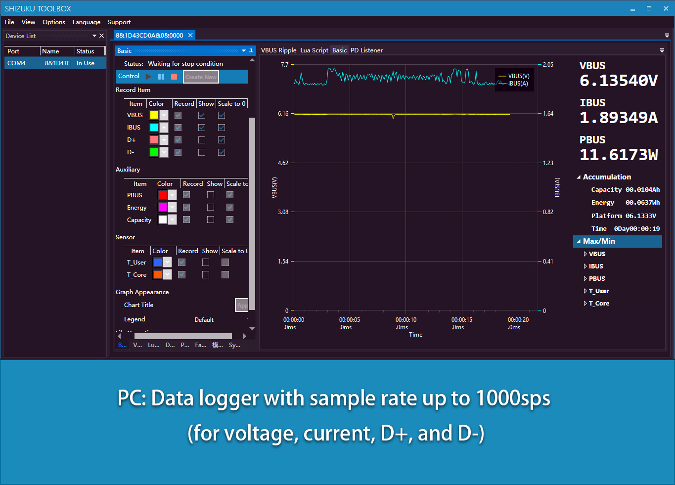USB 3.1 Misuratore di potenza  - Usb Ammeter Tester recensione e prezzo