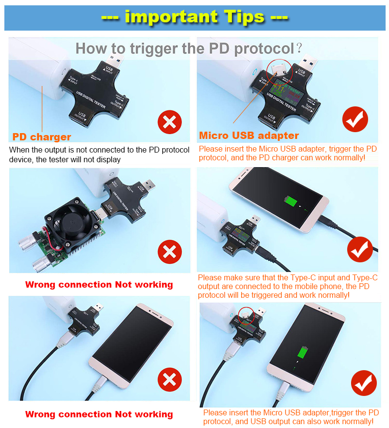 8.0A USB Tester DC Tipo-C PD V - Usb Ammeter Tester recensione e prezzo