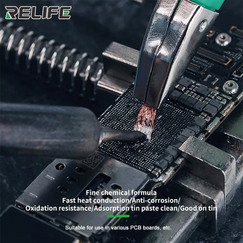 RELIFE rete dissaldante stoppi - Solder Wick Braid recensione e prezzo