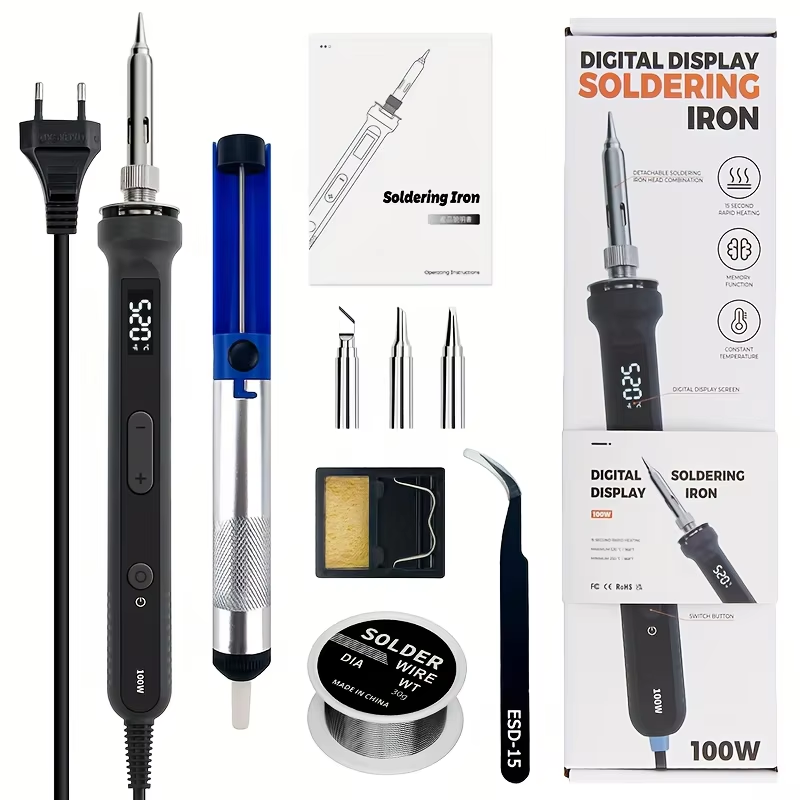 Kit Saldatore Digitale 100W co - Electronic Repair Tutorial recensione e prezzo