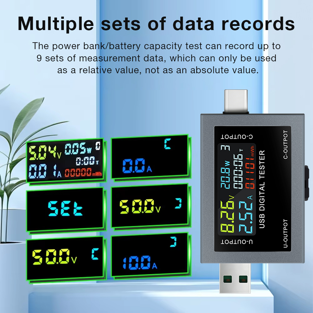 Tester di Carica USB Type-C DC - Usb Ammeter Tester recensione e prezzo