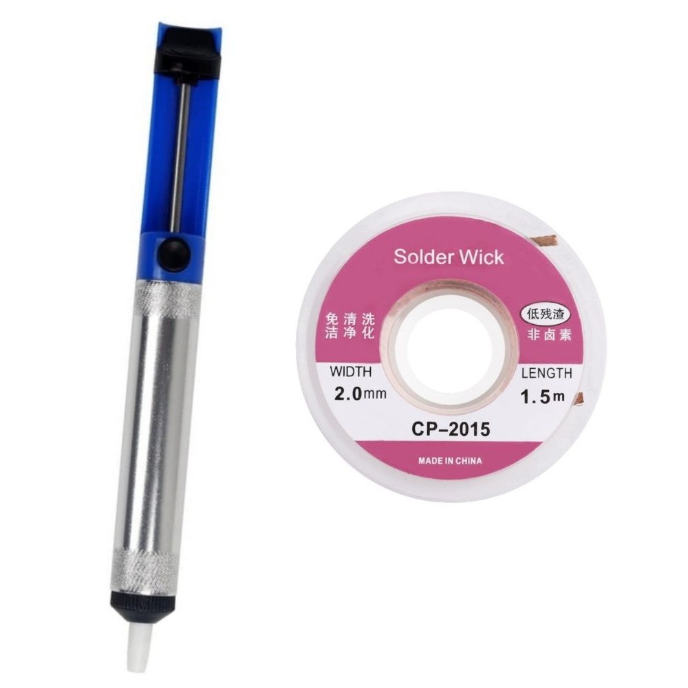 Pompa dissaldante in alluminio - Solder Wick Braid recensione e prezzo