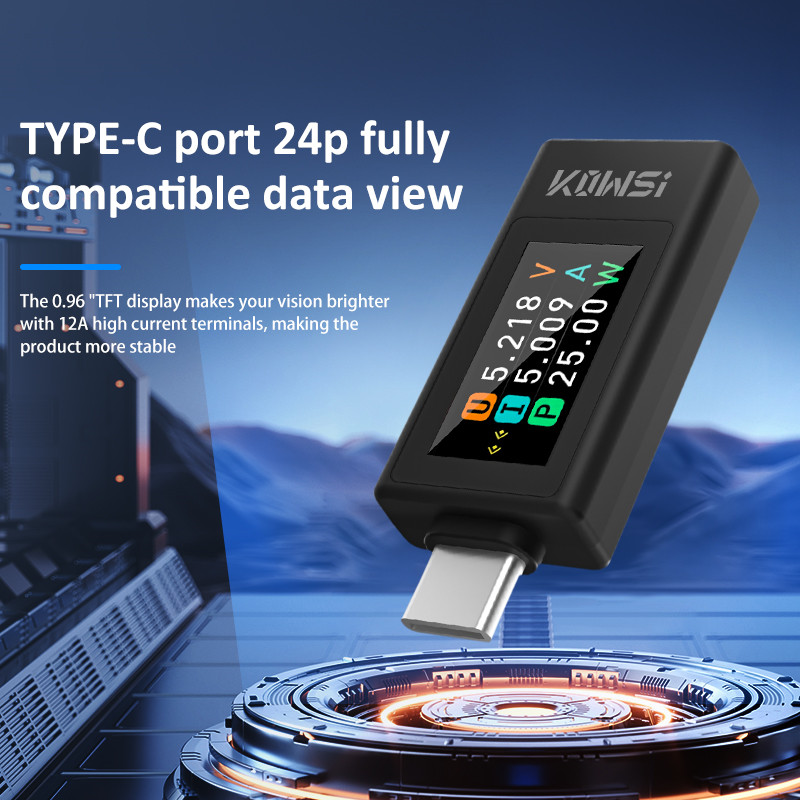 KWS-1902L NUOVO ARRIVO Tester  - Usb Ammeter Tester recensione e prezzo