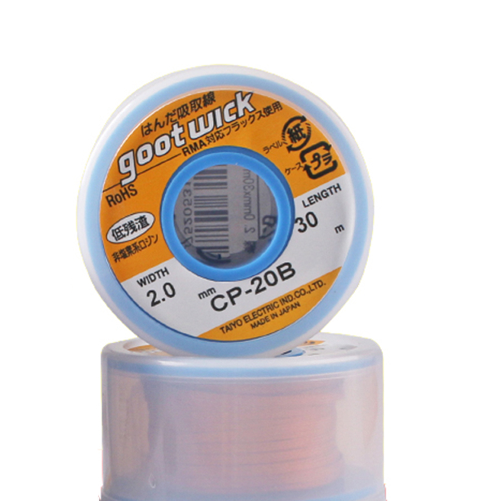 Giappone Originale Goot Wick 3 - Solder Wick Braid recensione e prezzo