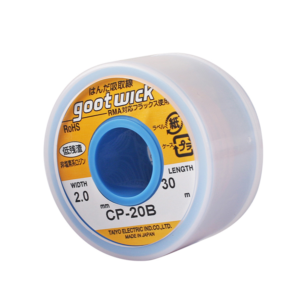 Giappone Originale Goot Wick 3 - Solder Wick Braid recensione e prezzo
