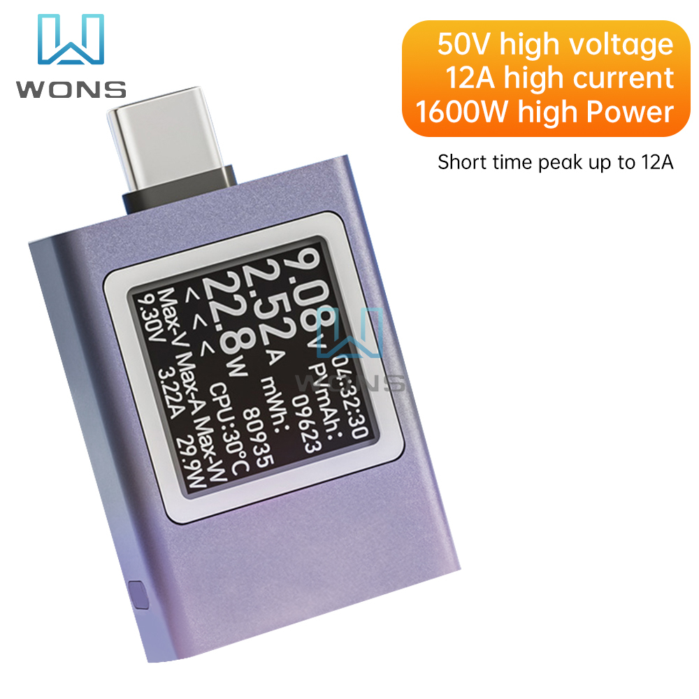 USB Type-C Tester voltmetro am - Usb Ammeter Tester recensione e prezzo