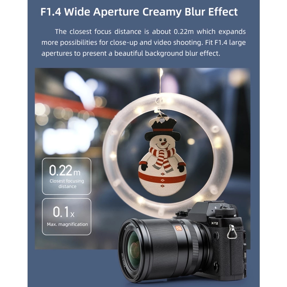 Viltrox 13mm Fuji X F1.4 Messa - Fujifilm Camera X-T30 Ii recensione e prezzo