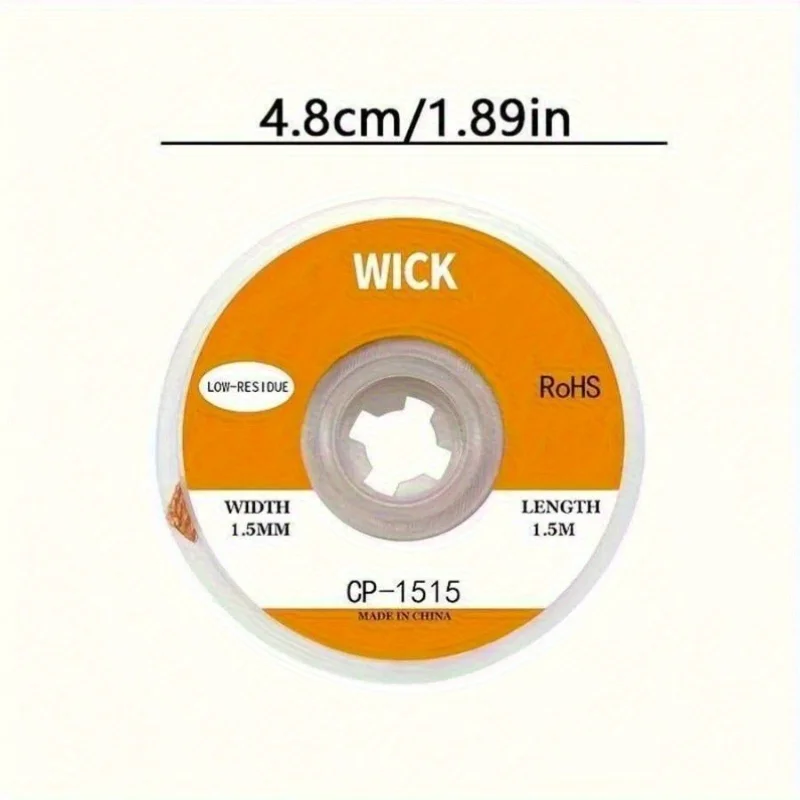 1.5m Dissaldatura Treccia Nast - Solder Wick Braid recensione e prezzo