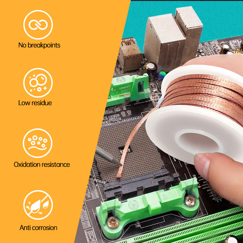 Filo Dissaldante in Rame da 1. - Solder Wick Braid recensione e prezzo