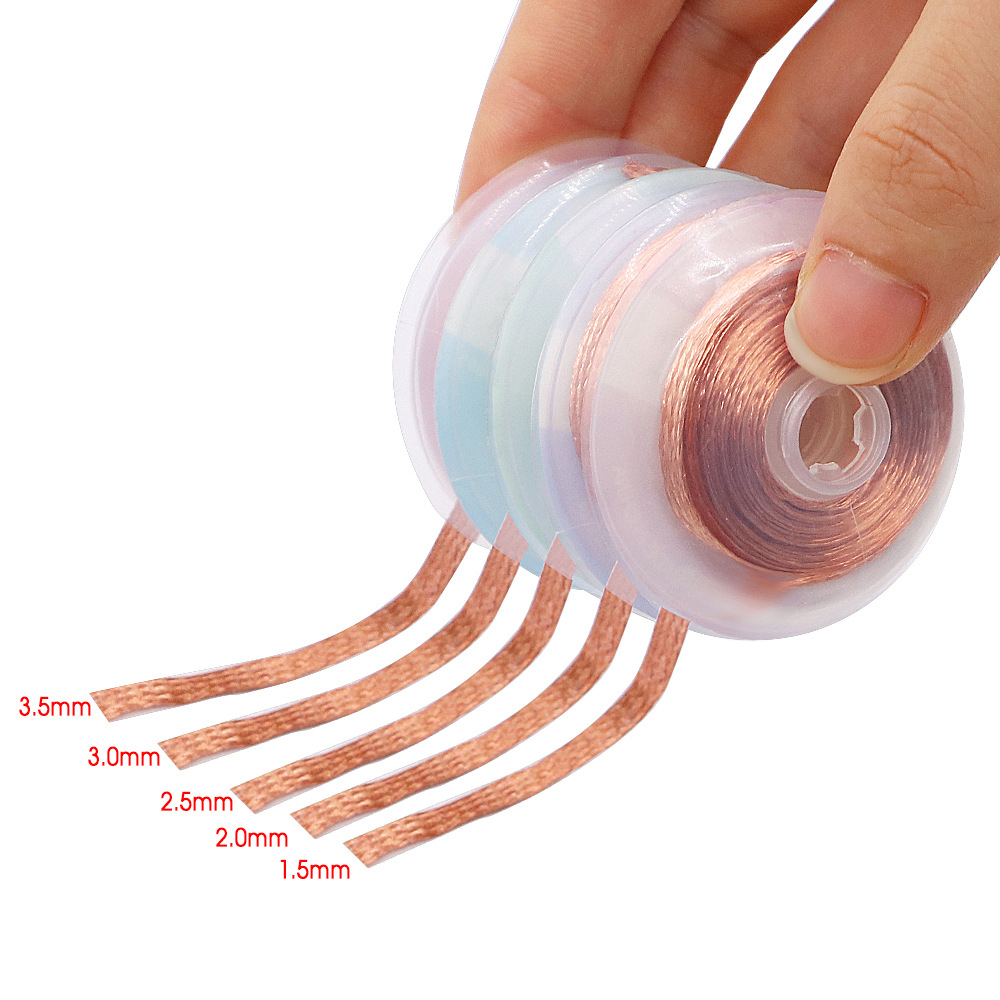 1.5mm 2mm 2.5mm 3mm 3.5mm larg - Solder Wick Braid recensione e prezzo