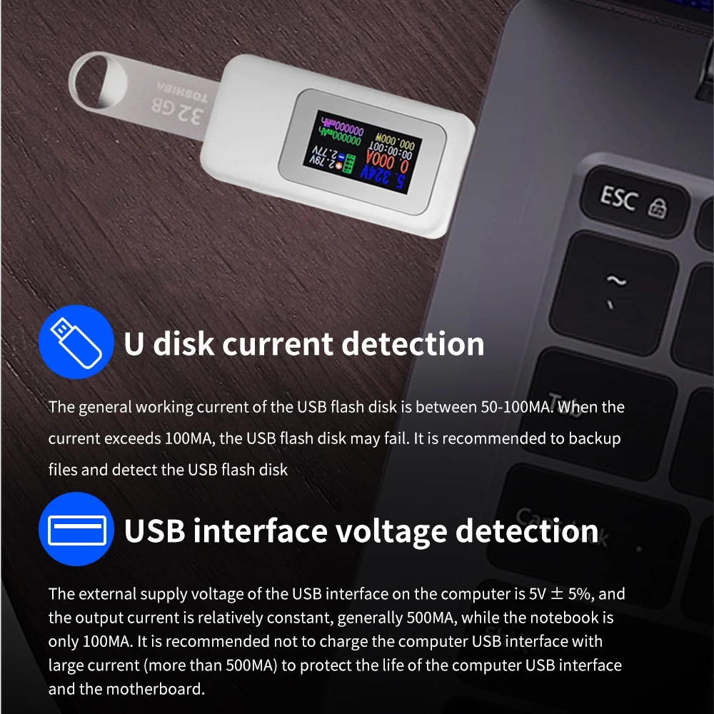 Tester USB 10 in 1 Voltmetro d - Usb Ammeter Tester recensione e prezzo