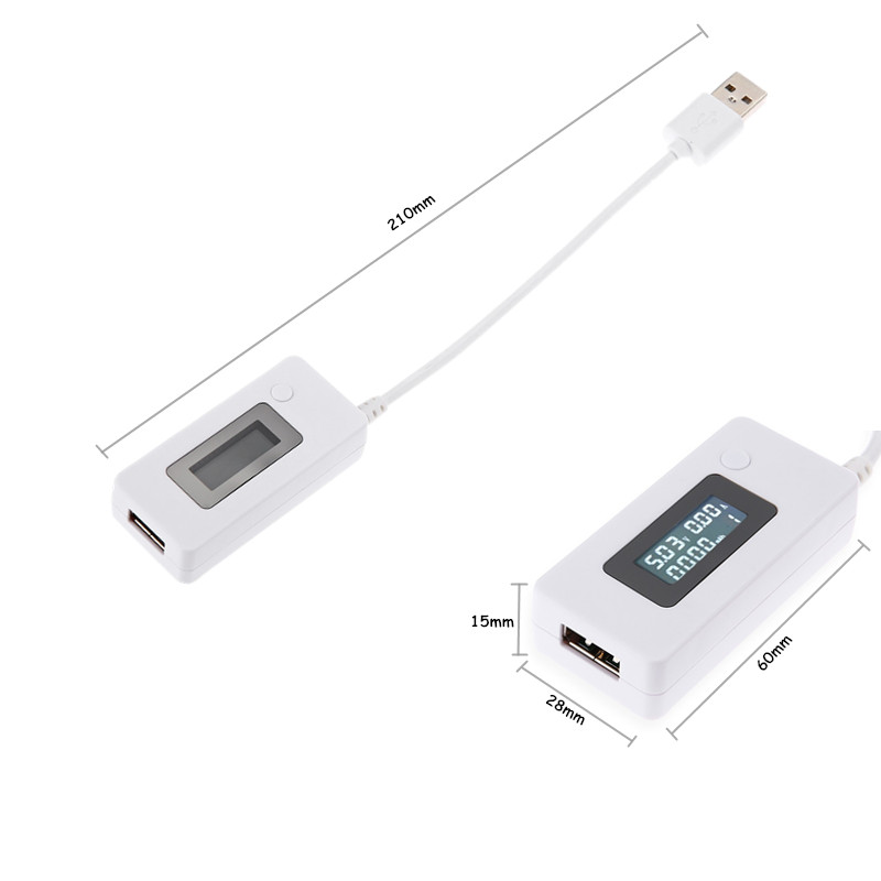 Schermo LCD Mini telefono crea - Usb Ammeter Tester recensione e prezzo