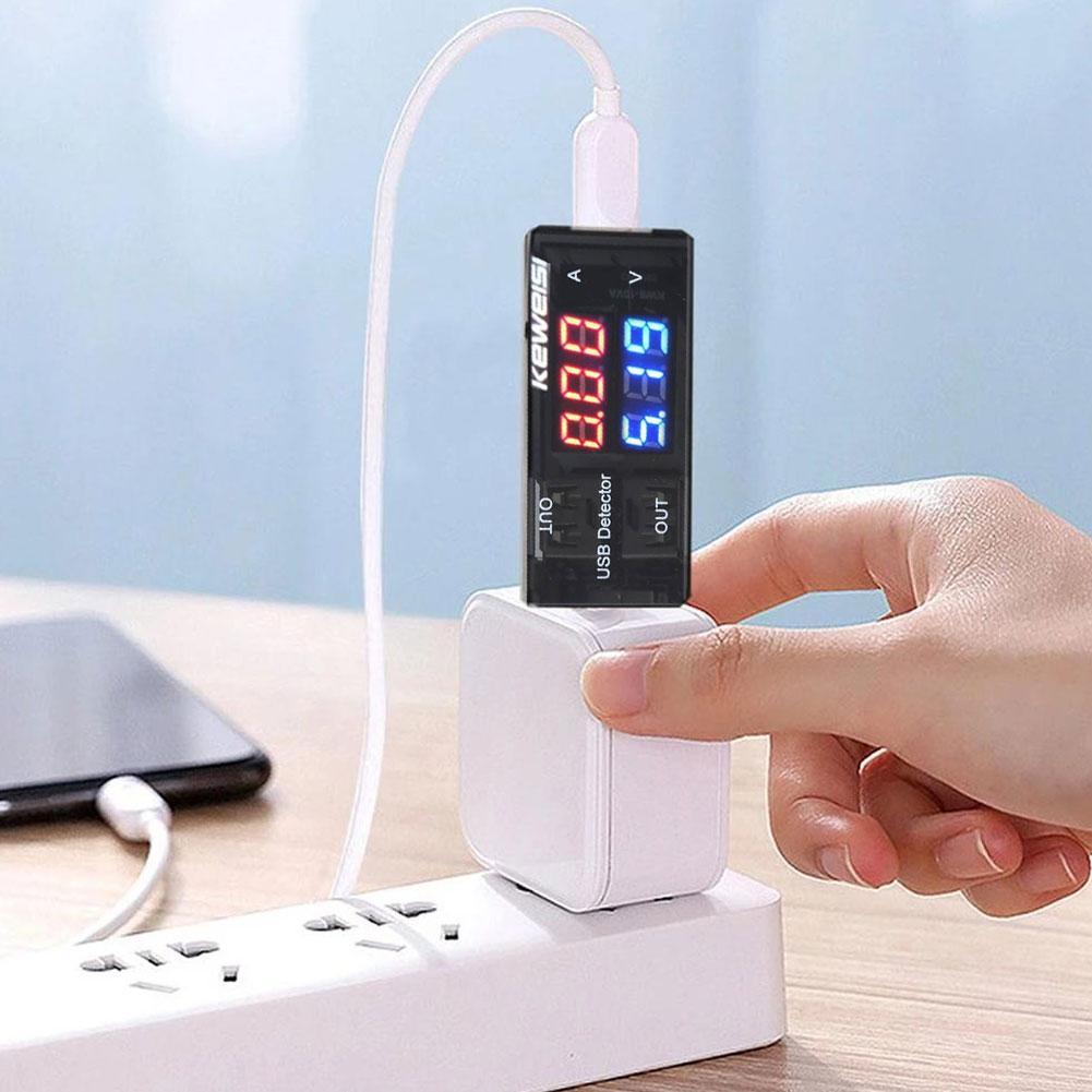 Doppia tensione di corrente US - Usb Ammeter Tester recensione e prezzo